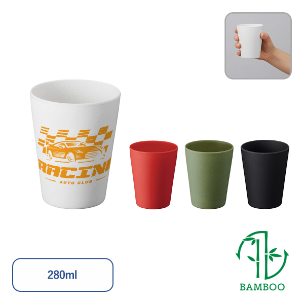 販促STYLE バンブーファイバー入りタンブラー　280ml